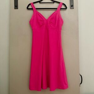 CLOSET CLOSING Patagonia Hot Pink Athletic Dress Vibrant Tank Sleeveless Dress